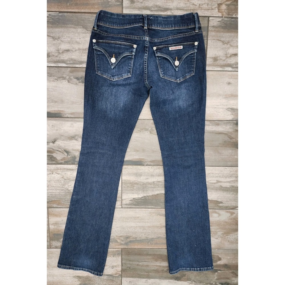hudson jeans Bootcut 25 Blue Denim Flap Pockets